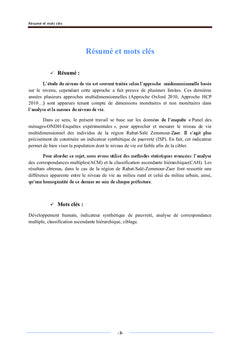 Indicateur synthetique de pauvrete et Aide A la decision