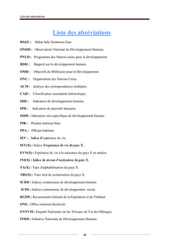 Indicateur synthetique de pauvrete et Aide A la decision