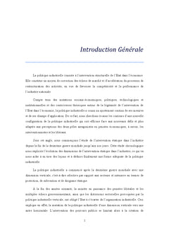 Politique industrielle et innovation