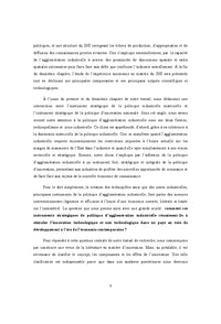 Politique industrielle et innovation