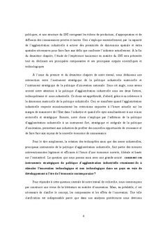 Politique industrielle et innovation