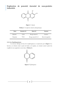 Exploration du potentiel tinctorial de sous-produits industriels