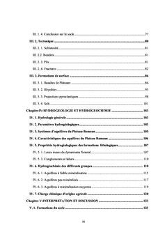 Hydrogeochimie des systemes d'aquiferes du Plateau Bamoun; Cameroun