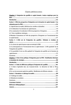 Emigration, Capital Humain et Croissance : Gain ou perte des cerveaux?
