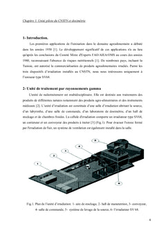 Modelisation de L'irradiateur du CNSTN et Calcul des Courbes Isodoses