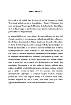 Traitement des eaux usées urbaines par infiltration percolation