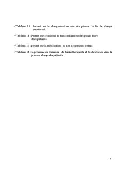 Rehabilitation precoce des operes