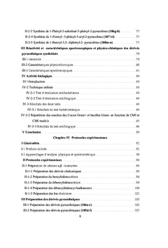 Synthèse de quelques pyrazolines et etude de leur activite biologique