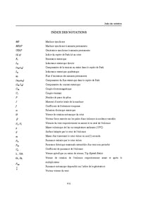 Modélisation d'un aérogénérateur synchrone à aimants permanents