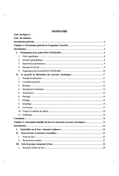 Optimisation du fonctionnement d'un four de cuisson céramique
