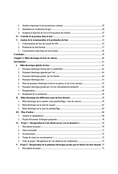 Optimisation du fonctionnement d'un four de cuisson céramique