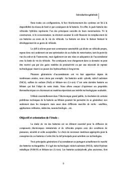 Les Batteries Li-ion et Na-ion
