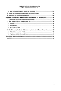 Adaptation des systemes d'AeP aux changements climatiques