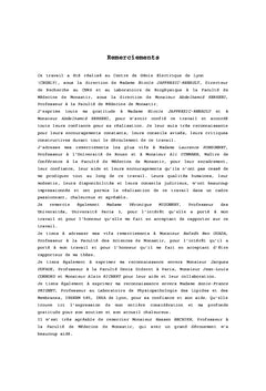 Caractérisation et quantification de l'adhésion