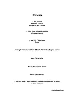 Caractérisation et quantification de l'adhésion