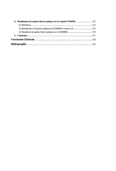 Etude et Conception de Capteurs A base de Niobate de Lithium.