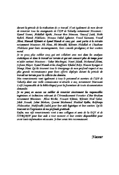 Impacts de l'action anthropique sur la Suberaie de Kroumirie (Tunisie)