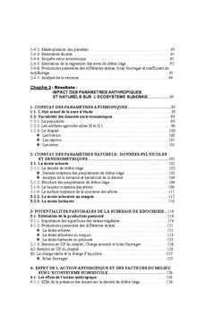 Impacts de l'action anthropique sur la Suberaie de Kroumirie (Tunisie)