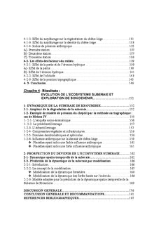 Impacts de l'action anthropique sur la Suberaie de Kroumirie (Tunisie)