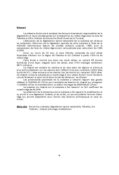 Impacts de l'action anthropique sur la Suberaie de Kroumirie (Tunisie)