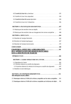 Reforme comptable et discipline de marche