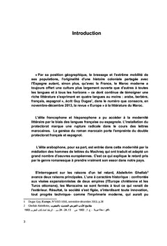 Langues et Litteratures au Maroc