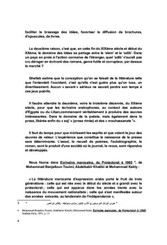 Langues et Litteratures au Maroc