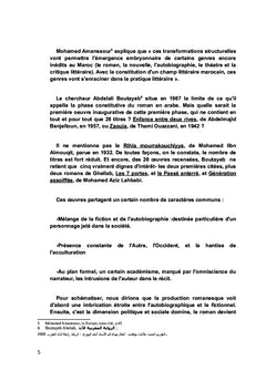 Langues et Litteratures au Maroc