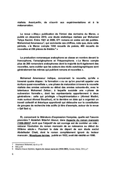 Langues et Litteratures au Maroc