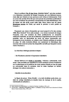 Langues et Litteratures au Maroc