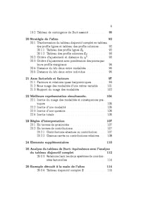 Statistique exploratoire multidimensionnelle: Donnees qualitatives