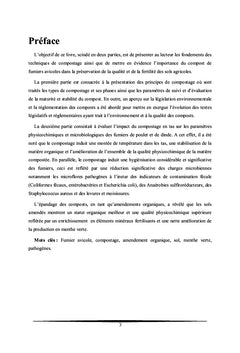 Valorisation des fumiers avicoles par compostage