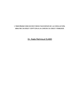 L'indemnisation Des Victimes D'accidents De La Circulation