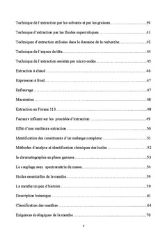 L'activité biologique de l'huile de menthe de la région de Ghardaia