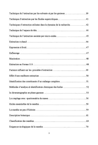 L'activité biologique de l'huile de menthe de la région de Ghardaia