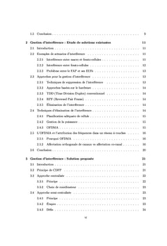 Resolution du probleme d'interference dans les reseaux femtocells
