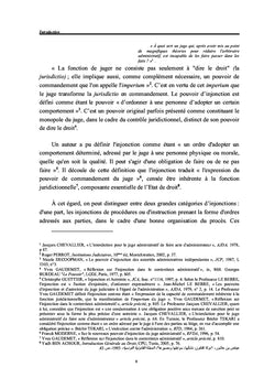 Le pouvoir d'injonction du juge administratif en Tunisie