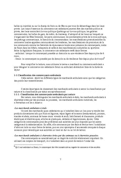 Commerce ambulant au Maroc: Problématique et restructuration