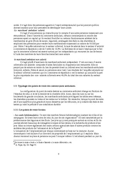 Commerce ambulant au Maroc: Problématique et restructuration