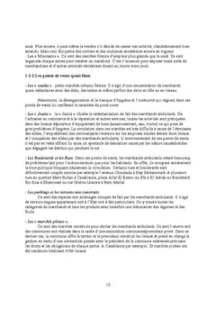 Commerce ambulant au Maroc: Problématique et restructuration