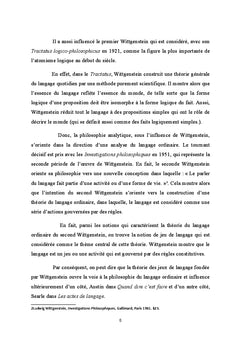 Les regles du langage chez Searle