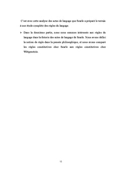 Les regles du langage chez Searle