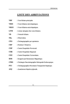 Les plaies iatrogènes de la voie biliaire principale