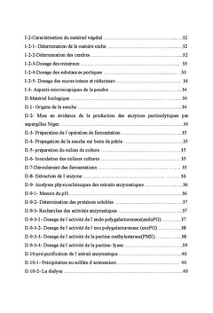 Les enzymes pectinolytiques