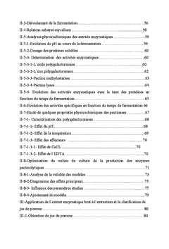 Les enzymes pectinolytiques