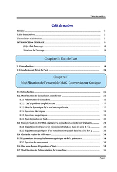 Contribution de la commande predictive directe du couple de la MI