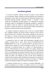 Contribution de la commande predictive directe du couple de la MI