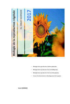 Biologie de la reproduction vegetale