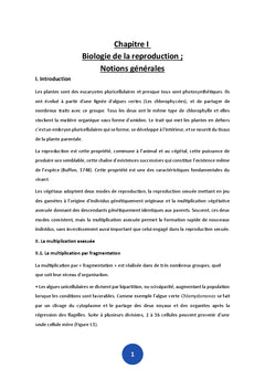 Biologie de la reproduction vegetale
