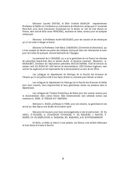 Les sources thermales du Maroc Septentrional